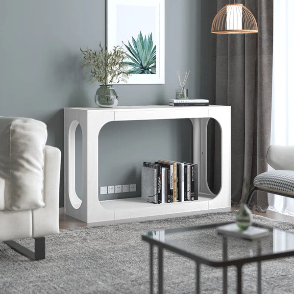 Modern Console Table  Wooden Bazar