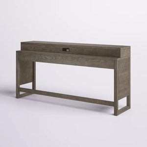 Console Bar Table with Built-In  Wooden Bazar