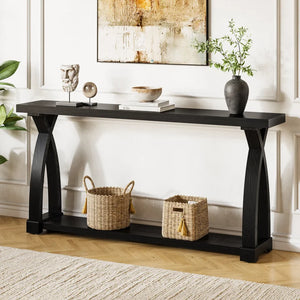 Solid Wood Console Table for Entryway & Living Room  Wooden Bazar