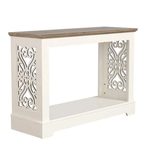 Solid Wood Top Console Table – Entryway & Hallway Table  Wooden Bazar