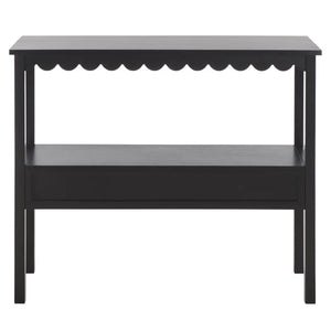 Sacaton Haven Lower 2-Drawer Console Table  Wooden Bazar