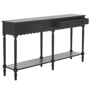 Branden 2-Drawer Console Table  Wooden Bazar