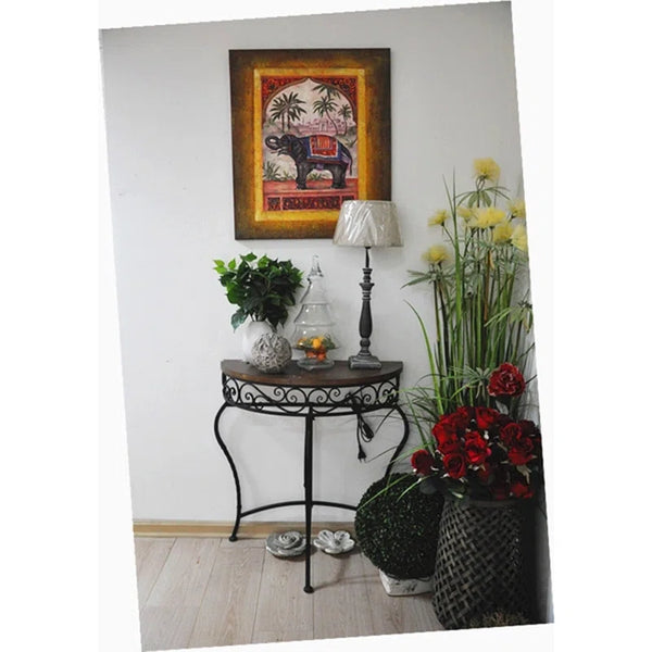 Schaaf 28'' W Console Table  Wooden Bazar