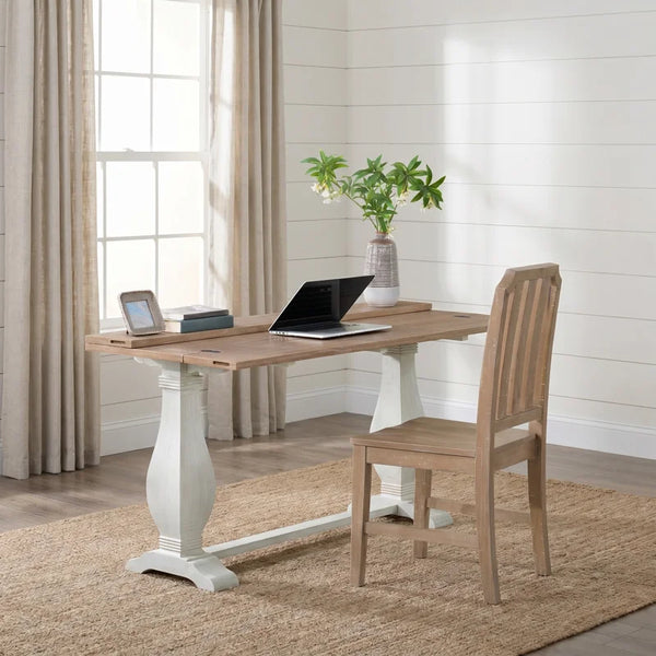Sarcoline Solid Wood Flip-Top Sofa Console Table  Wooden Bazar