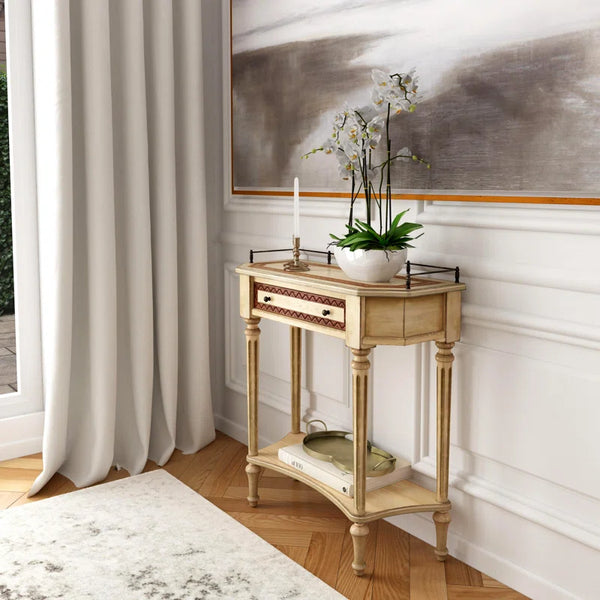 Solid Wood Top Console Table – Entryway & Hallway Table  Wooden Bazar