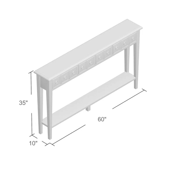 Modern Console Table  Wooden Bazar