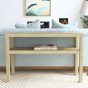 47-Inch Console Table  Wooden Bazar