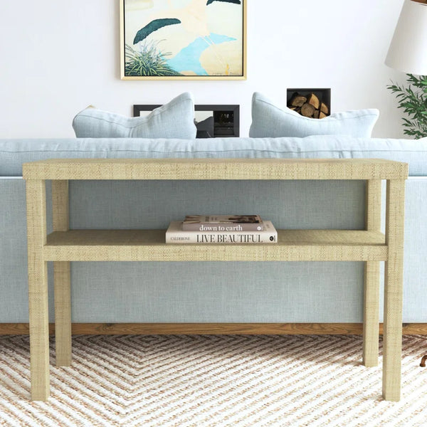 47-Inch Console Table  Wooden Bazar