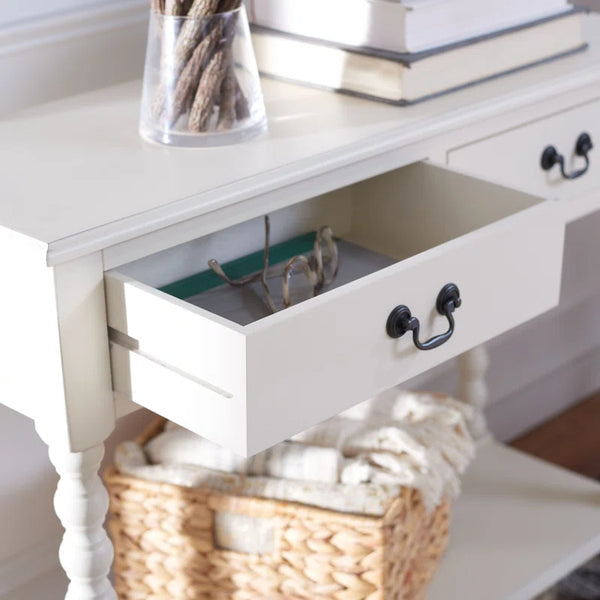 Toulonne 35.5" Console Table  Wooden Bazar