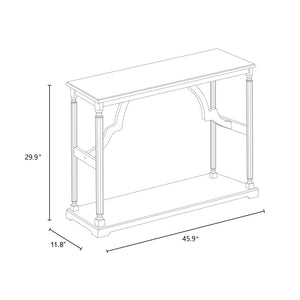 Allanton 45.9'' Solid Wood Console Table  Wooden Bazar