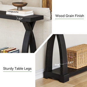 Solid Wood Console Table for Entryway & Living Room  Wooden Bazar