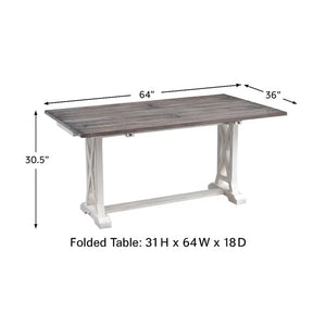 Solid Wood Flip-Top Console & Dining Table  Wooden Bazar
