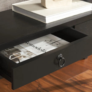 Sacaton Haven Lower 2-Drawer Console Table  Wooden Bazar