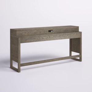 Console Bar Table with Built-In  Wooden Bazar