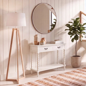 Toulonne 35.5" Console Table  Wooden Bazar