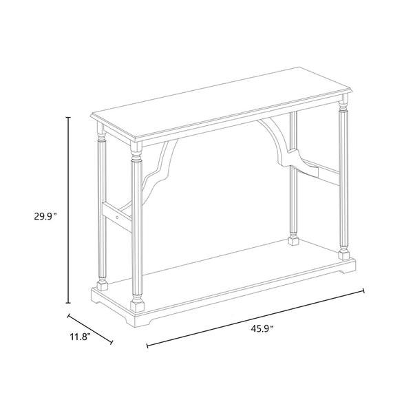 Solid Wood Console Table  Wooden Bazar