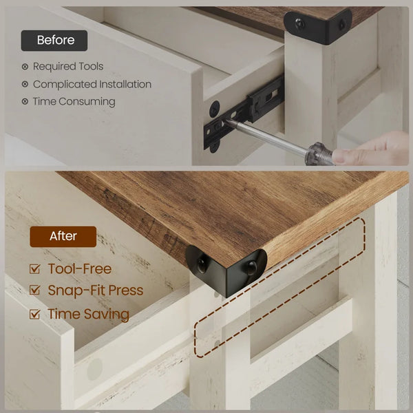 Sahai Traditional Console Table with 3 Drawers  Wooden Bazar