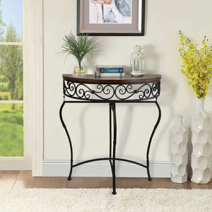Schaaf 28'' W Console Table  Wooden Bazar