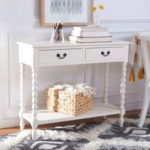 Toulonne 35.5" Console Table  Wooden Bazar