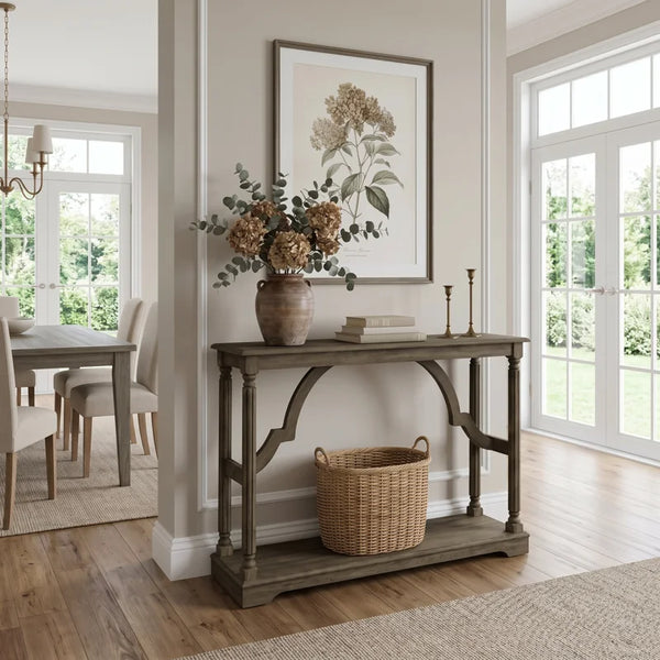 Allanton 45.9'' Solid Wood Console Table  Wooden Bazar