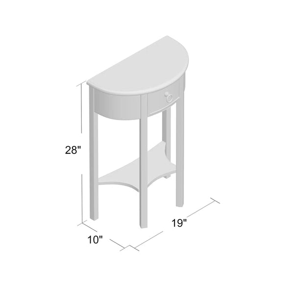 Wilfredo Solid and Manufactured Wood Console Table with Solid Wood Base  Wooden Bazar