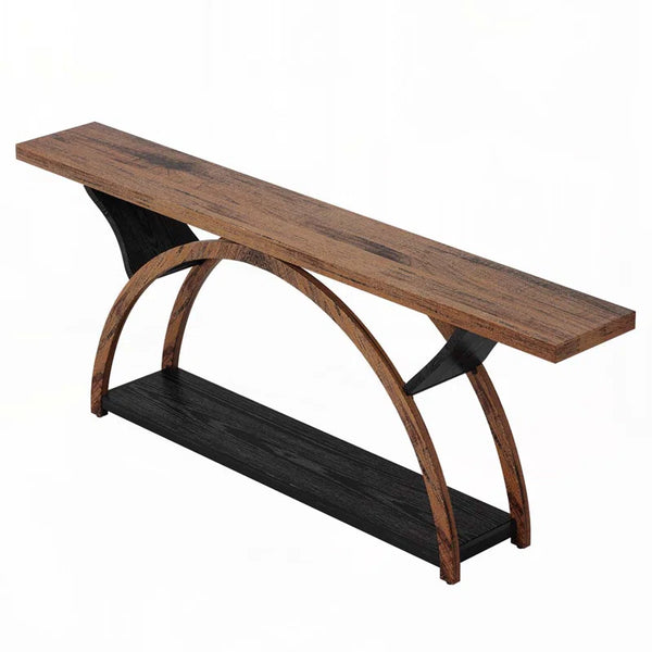 Danu Wood Console Table for Entryway & Living Room  Wooden Bazar