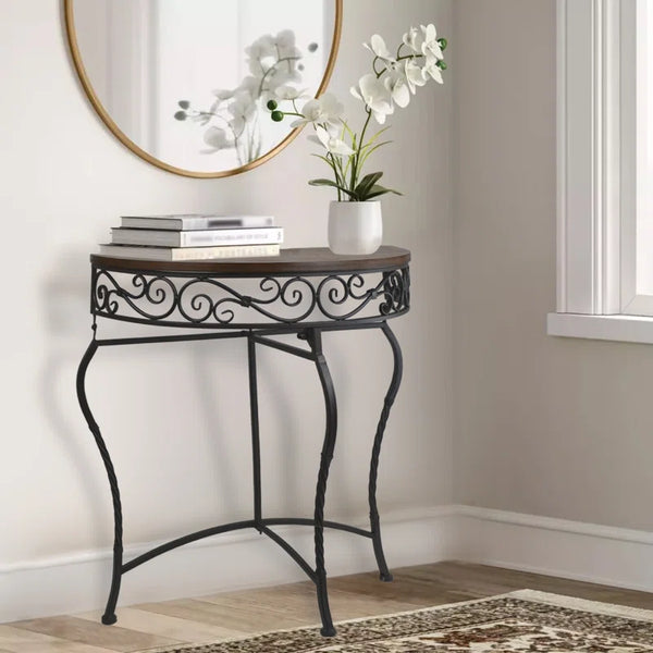 Schaaf 28'' W Console Table  Wooden Bazar
