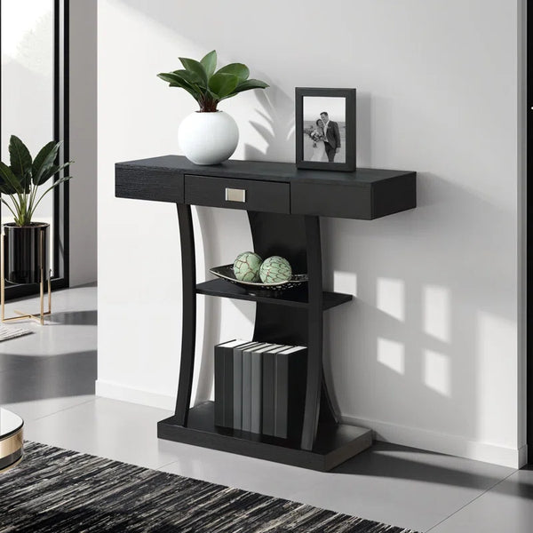 1-Drawer Console Table  Wooden Bazar