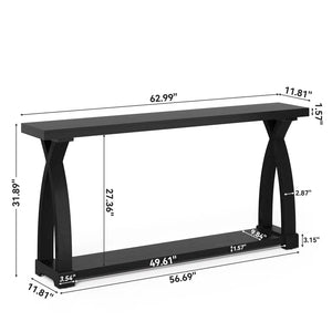 Solid Wood Console Table for Entryway & Living Room  Wooden Bazar