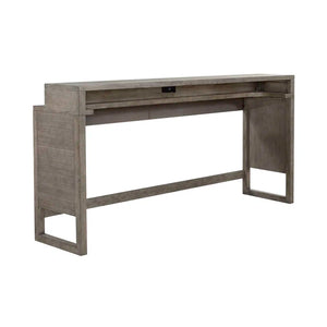 Console Bar Table with Built-In  Wooden Bazar