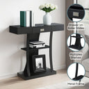 1-Drawer Console Table  Wooden Bazar
