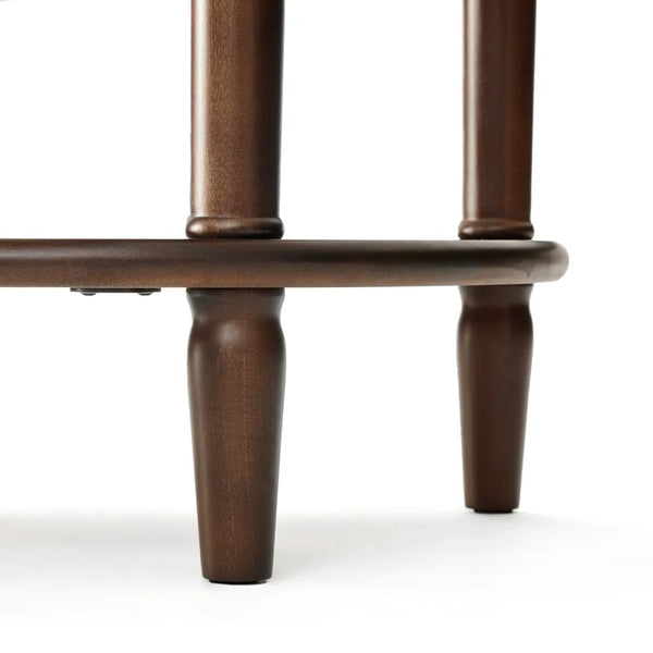 Traditional Small Solid Wood Top Console Table with Drawer & Shelf – Turned Legs  Wooden Bazar