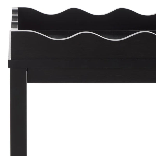 Hibbitts 2-Drawer Console Table  Wooden Bazar