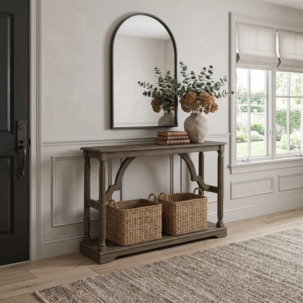 Solid Wood Console Table  Wooden Bazar