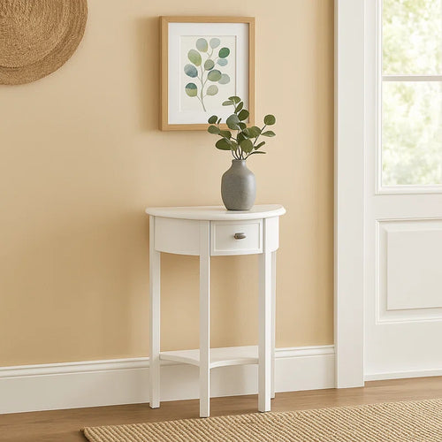 Wilfredo Solid and Manufactured Wood Console Table with Solid Wood Base  Wooden Bazar