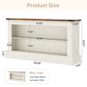 Modern TV Stand for TVs Up to 75", Entertainment Center with Storage Console  Wooden Bazar