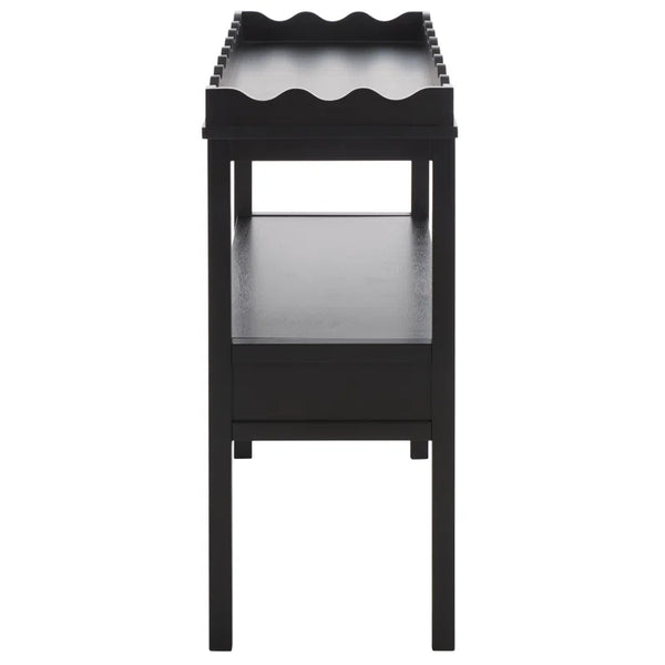 Hibbitts 2-Drawer Console Table  Wooden Bazar