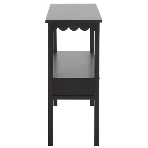 Sacaton Haven Lower 2-Drawer Console Table  Wooden Bazar
