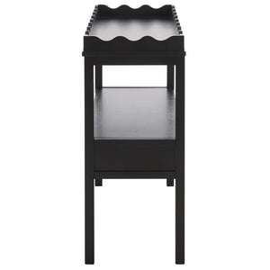 Hibbitts 2-Drawer Console Table  Wooden Bazar