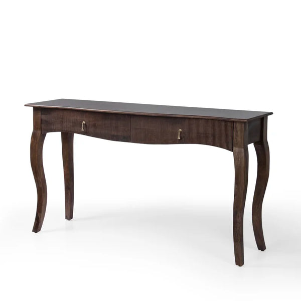 Annalese Console Table  Wooden Bazar