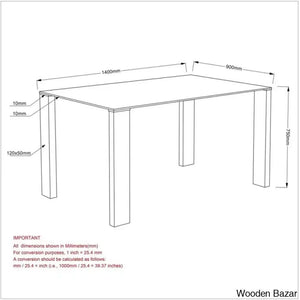 Denver 6 Seater Glass Top Dining Set