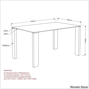 Denver 6 Seater Glass Top Dining Set