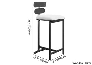 Devona 6-Seater Teak Patio Bar Dining Set With Rectangle Table -