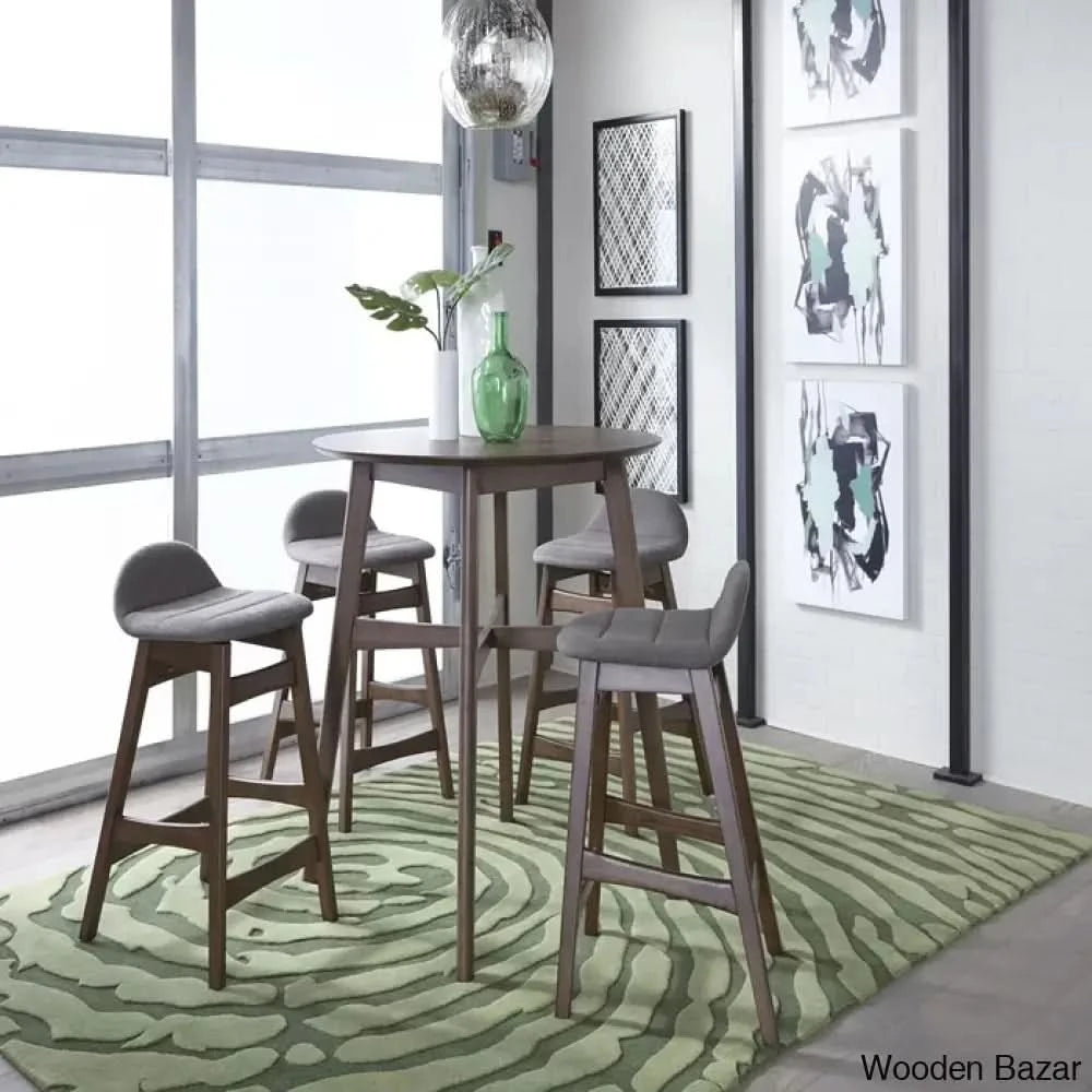 Didmartone Swivel Counter And Bar Stool (Set Of 2) Gray / (24’’ Seat Height)