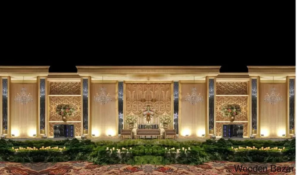Dikker Handmade Fiberglass Stage Wedding Decor - Wooden Bazar