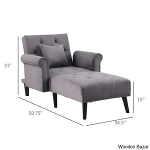 Chaise Lounge - Wooden Bazar