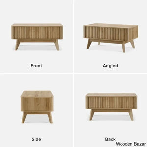 Dorcus Modern Coffee Table And Center Table - Wooden Bazar