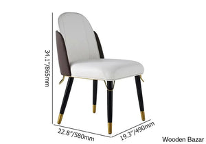 Dorothy 70.9’’ Modern Dining Set With Sintered Stone Table Top And 6 Sleek Chairs