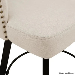 Drisha Swivel 25.98’’ Counter And Bar Stool (Set Of 3)