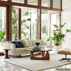 Drossett Glass Top Coffee And Center Table
